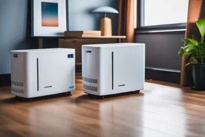 The featured image should contain the top 5 energy-efficient dehumidifiers side by side